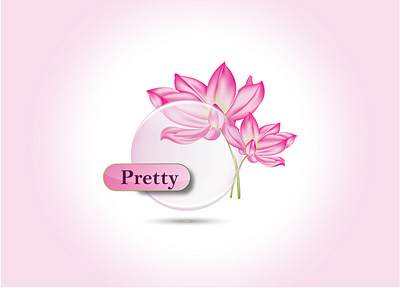 Pretty Logo Design (Unused) appicon applogo brand identity creativelogo girdlogo gradient logo pretty logo