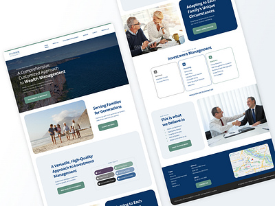 Wealth Management Firm Website ReDesign web design wordpress