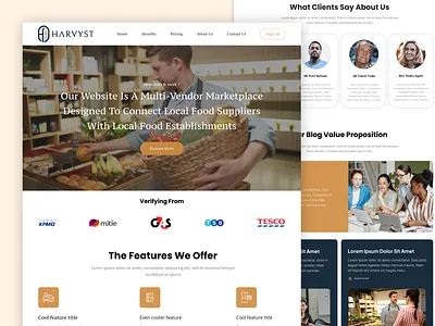 Marketplace Landing Page apps branding ceo clean cro design ecommerce figma graphic design homepage landing page management marketplace saas testimonial ui ux website