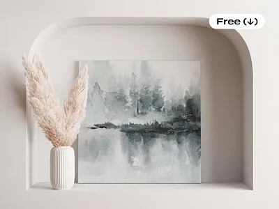 Minimalist Interior Canvas Mockup art canvas design download frame free freebie interior minimalist mockup painting pixelbuddha psd