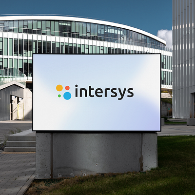 Intersys Branding brand branding casestudy design digital graphic design identity logo ui