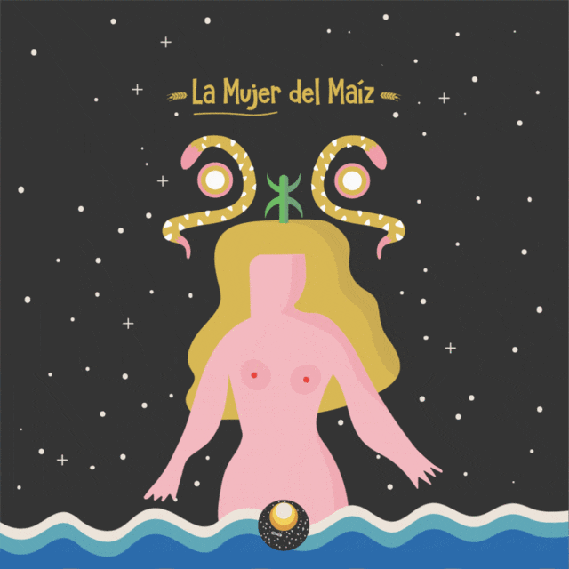 Graphic Identity Project for "La mujer del maíz" animation branding design illustration logo vector