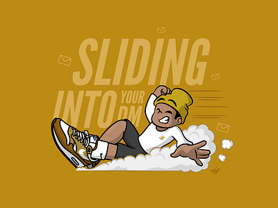 Sliding into your DM airmaxone characterart characterdesign design digitalart dm drawing graphic design graphic designer illustration illustrator message nike nikeairmaxone slide sliding smooth speed vector