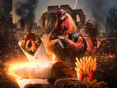 Advertising Campaign for Chicken Broast Restaurant