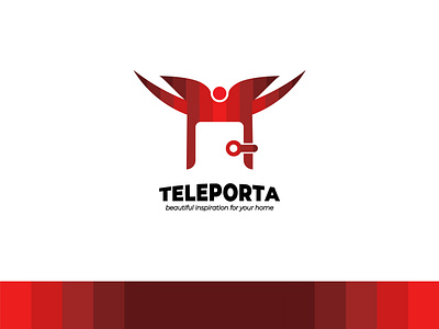 TELEPORTA PROPERTY LOGO branding creative logo design graphic design logo property social media vector