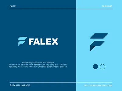 Falex Logo Design app branding business company concept design gradient idea innovation letter f logo logotype minimal minimalist modern saas service startup tech technology