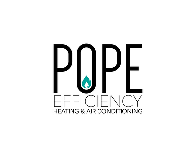 Pope Efficiency branding graphic design logo typography