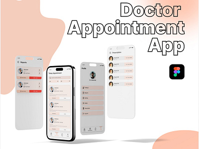 Doctor App / Patient App app app design case study design doctor app graphic design mobile app patient app ui uiux user experience ux design