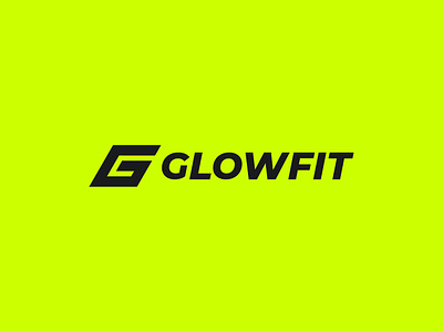 Glowfit, workout app logo concept app brand identity branding fitness graphic design logo workout workout plan workout program