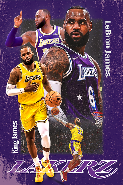 Lebron James basketball design basletball players design flyer graphic design poster social media design