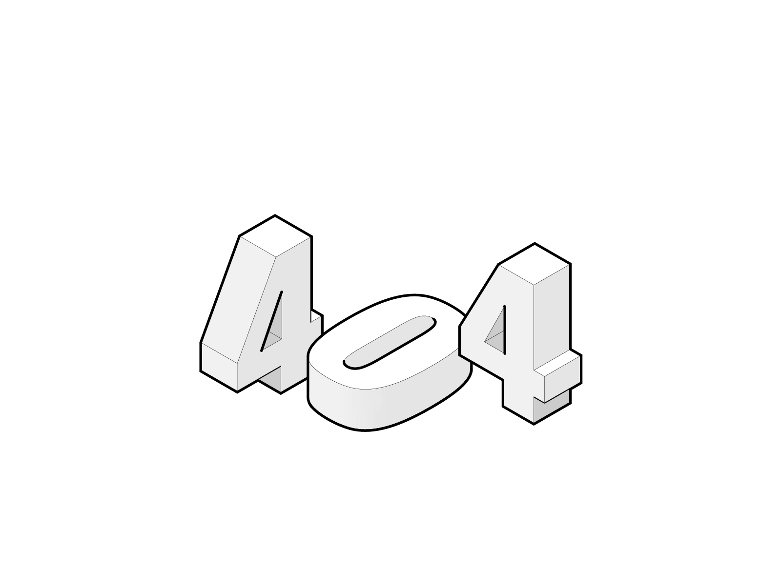 404 not found 404 404 error adobe illustrator gif instructional design instructional graphics isometric isometric art isometric design lettering line art loop oops technical drawing technical graphics technical illustration vector graphics web design