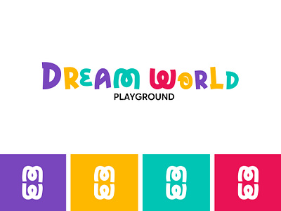 logo, playground, kids adventure brand brand identity branding creative logo kids kids logo logo logomark mark modern logo playground typography visual identity