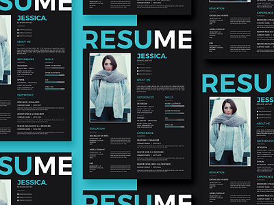 Free CV Resume Template cv design download freebie graphics resume design template