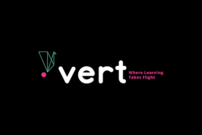 Sample Brand: Vert Online Learning brand design branding design graphic design icon logo typography