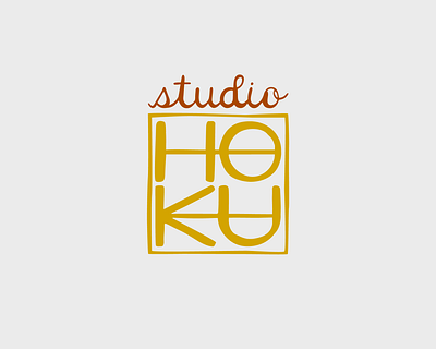 Studio Hoku logo concept adobe illustrator design graphic design logo procreate vector