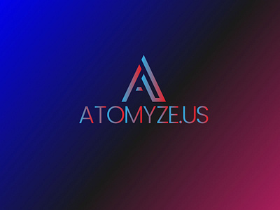 ATOMYZE US LOGO DESIGN banner design business card design design email signature design graphic design icon design illustration letterhead design logo minimalies logo ui