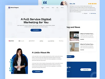 Coach website design | Digital Marketing animation branding design graphic design illustration logo motion graphics ui ux web webdesign website website design