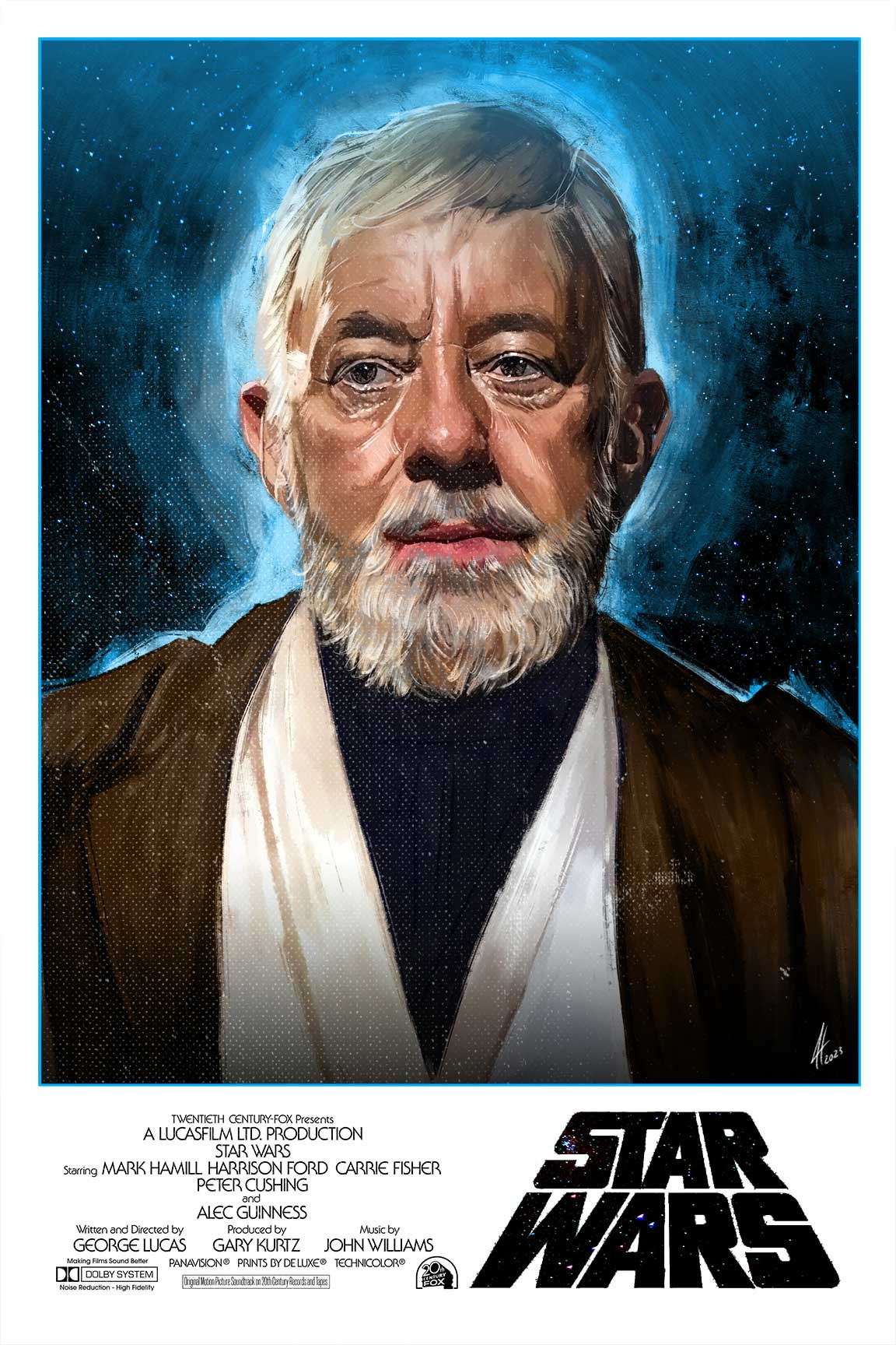 Obey Obi-Wan illustration star wars