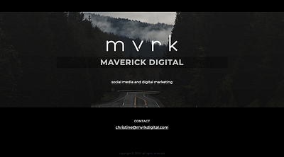 MVRK Digital Logo & Website Design adobe illustrator css graphic design logo design typography website design xhtml