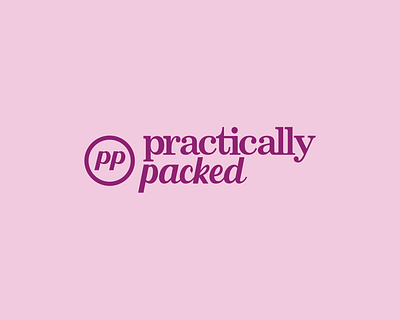 Practically Packed Logo Design adobe illustrator branding design graphic design logo