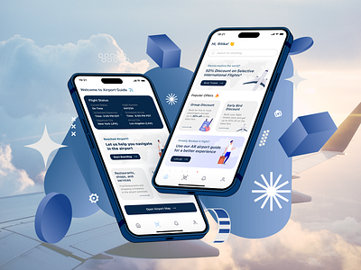 Indigo - Virtual AR Guide 3d airport airport guide airportexplorer animation ar design eco friendly graphic design illustration motion graphics seamless interface travel travelling traveltech ui uikit user journey map user satisfaction vr