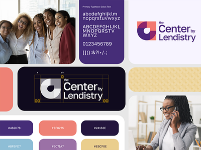 Logo Redesign & Branding Guide - The Center by Lendistry brand book branding branding guide charity design graphic design illustration logo logo nonprofit non profit nonprofit nonprofit branding guide nonprofit organization small business technical assistance