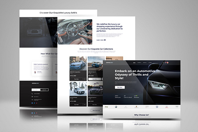 Premium Cars Website ai app car creative design design ecommerce graphic design illustration minimal modern design premium ui ux webdesign website