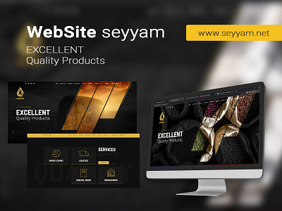 WebSite seyyam design graphic design web design