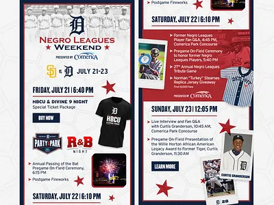 NLW - Email Blast adobe photoshop creative design detroit detroit tigers digital email graphic design mlb photography photoshop typography