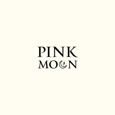 Pink Moon (logo) branding design graphic design illustration logo vector