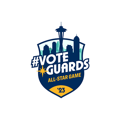 Cleveland Guardians #VoteGuards Logo 2023 all star baseball cleveland guardians logo mlb seattle