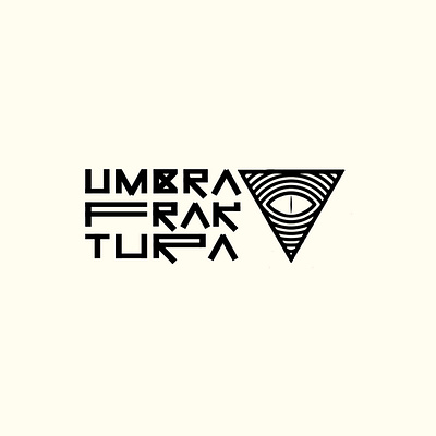 Umbra Fraktura (logo) branding design graphic design logo typography vector