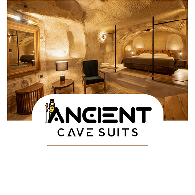Ancient cave house brand branding design graphic design socialmedia