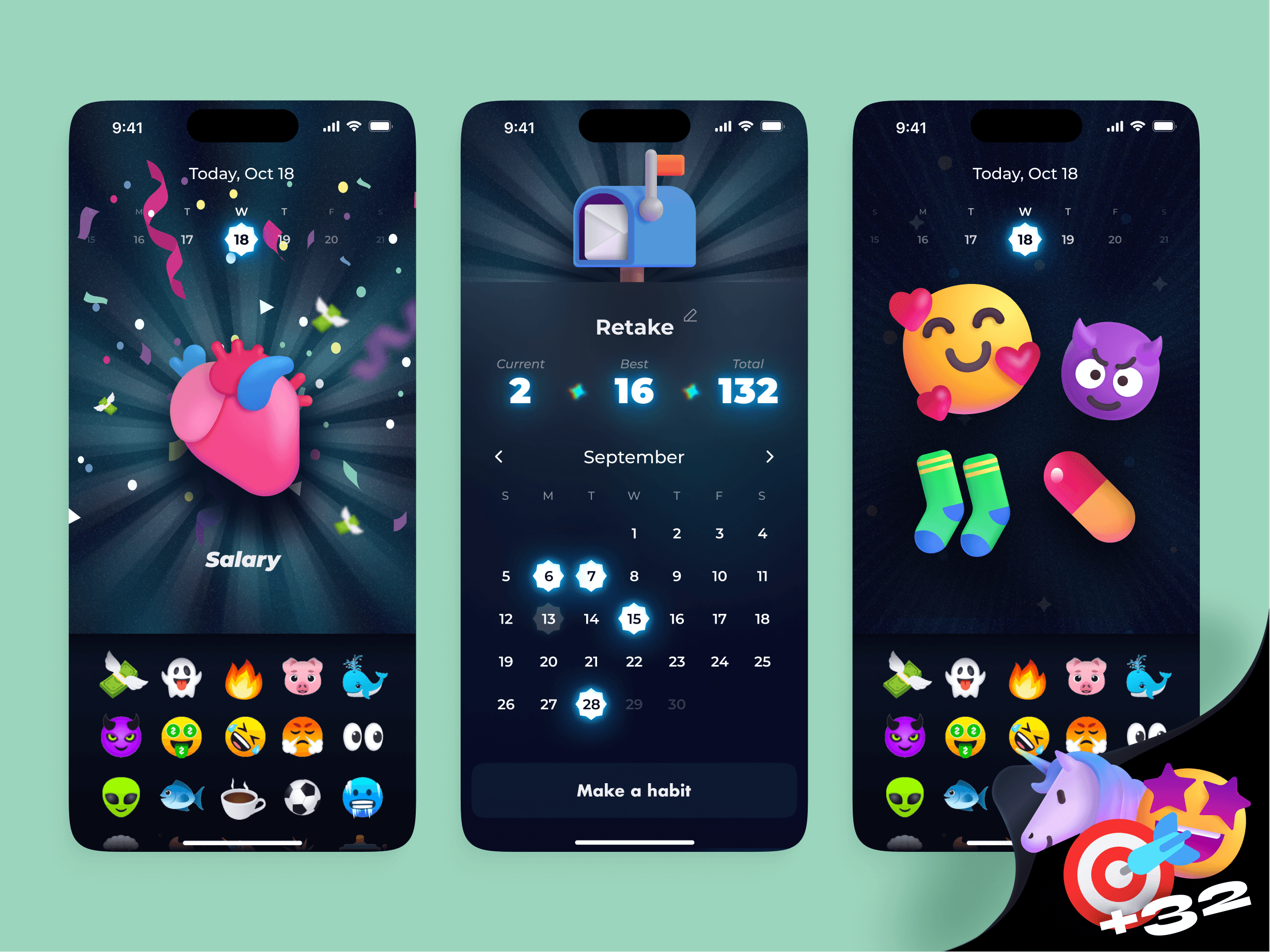 Emoji Notes 🤪 android app app app design best mobile app calendar emoji graphic design illustration app ios iosapp mobile app reminder top mobile app ui