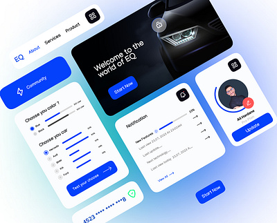 UI Kits - Auto design app branding dashboard design graphic design illustration inspiration logo mobile app ui ux design