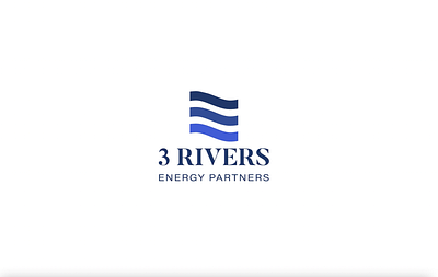 3 Rivers Energy Partners Logo Animation adobe illustrator after effects animation blue brand branding green energy company logo logo animation renewable energy renewable energy company renewable natural gas sound vector water