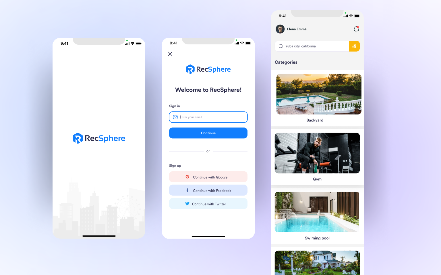 Real Estate Based Mobile App UI by Nasib Hasan on Dribbble