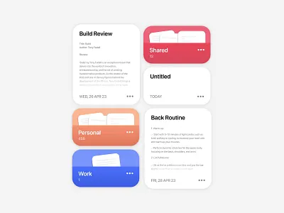 Widgets app apple apple design branding clean design design illustration mobile typography ui ux vector web design widgets