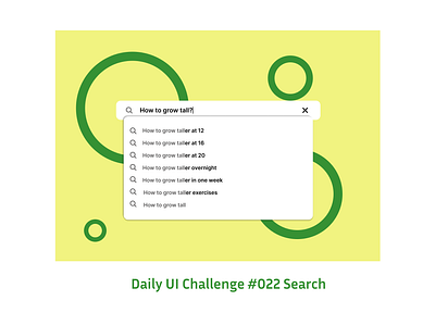 Daily UI Search #022 dailyui graphic design searchbar ui uiux uiuxdesign ux webdesign