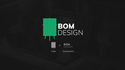 logo bomdesign branding design graphic design graphic designer illustration logo typography vector