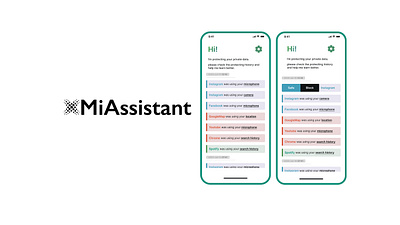 MiAssistant ai machine learning ui