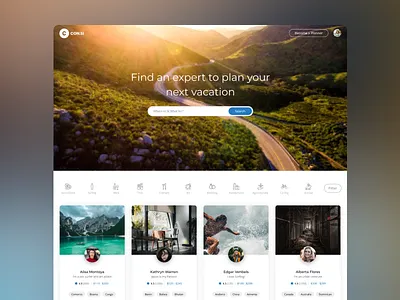 Consi prototype / MVP figma marketplace mvp prototype ui ux