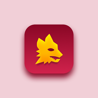AS Roma App Icon appicon asroma dailyui design productdesign seriea