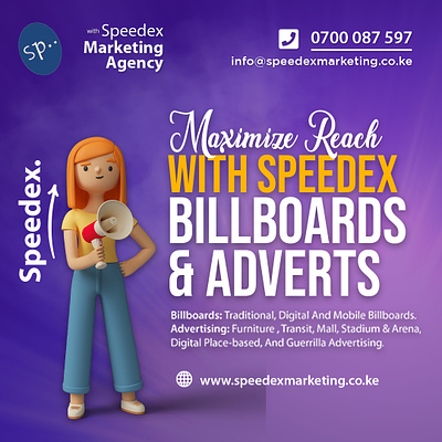 Speedex Billboards billboards branding design graphic design idesign254 illustration kenya marketing speedex