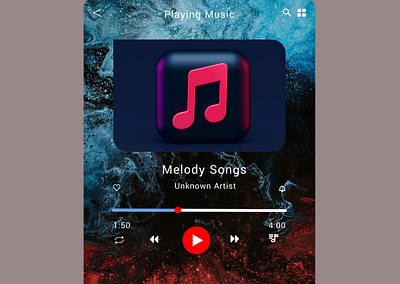 music player app branding design graphic design illustration logo typography ui ux vector