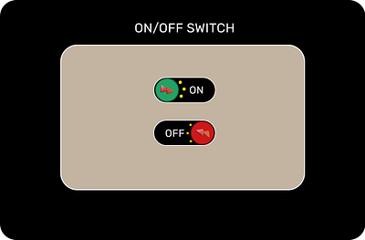 On/Off switch app branding design graphic design illustration logo typography ui ux vector