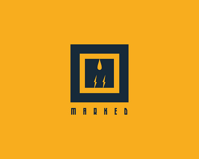 Marked branding design graphic design logo typography