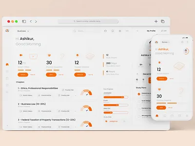 EduLearn - A Modern Learning Management System UI UX Design designconcept dribbble edulearn graphic design learningmanagementsystem mobiledesign ui uiux design ux webdesign