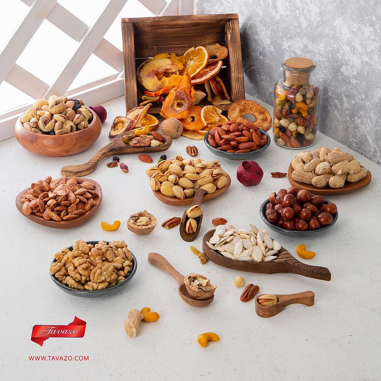 Discover the Best Dried Fruits Online by Tavazo Corporation on Dribbble
