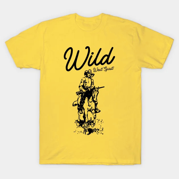 wild western tshirt by bob samy on Dribbble